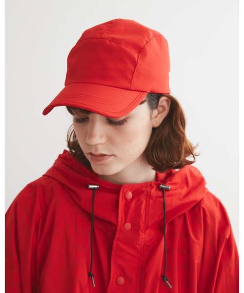 Traditional Weatherwear（トラディショナルウェザーウェア）の「SEALING RAIN CAP（キャップ・メンズ・ブラック/ベージュ/レッド/ブルー系その他・F）」の22枚目の写真