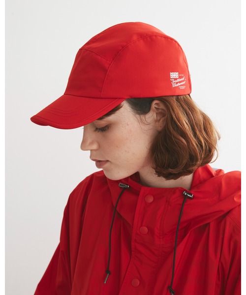 Traditional Weatherwear（トラディショナルウェザーウェア）の「SEALING RAIN CAP（キャップ・メンズ・ブラック/ベージュ/レッド/ブルー系その他・F）」の15枚目の写真