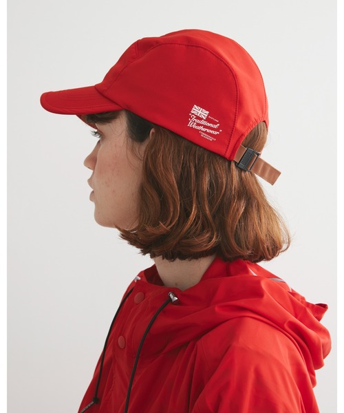 Traditional Weatherwear（トラディショナルウェザーウェア）の「SEALING RAIN CAP（キャップ・メンズ・ブラック/ベージュ/レッド/ブルー系その他・F）」の5枚目の写真