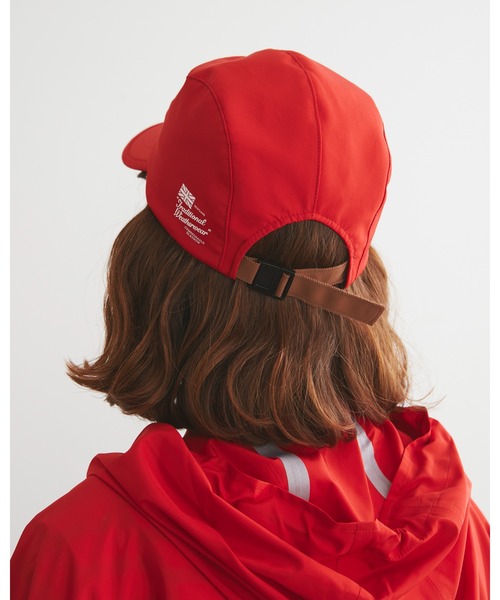 Traditional Weatherwear（トラディショナルウェザーウェア）の「SEALING RAIN CAP（キャップ・メンズ・ブラック/ベージュ/レッド/ブルー系その他・F）」の13枚目の写真