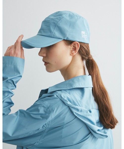 Traditional Weatherwear（トラディショナルウェザーウェア）の「SEALING RAIN CAP（キャップ・メンズ・ブラック/ベージュ/レッド/ブルー系その他・F）」の18枚目の写真
