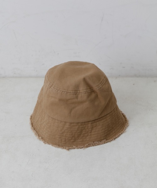 CIAOPANIC TYPY（チャオパニックティピー）の「つばフリンジハット（ハット・レディース・ブラック/ベージュ/アイボリー・ONE SIZE）」の9枚目の写真