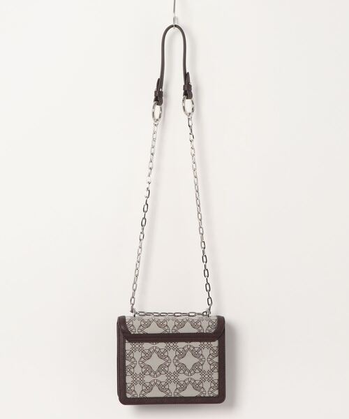 Vivienne Westwood(ヴィヴィアンウエストウッド)の「41020011-12089-LADEBBIE MEDIUM BAG WITH FLAP(ショルダーバッグ・レディース・ブラウン・FREE)」の2枚目の写真