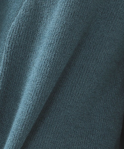 RAGEBLUE(レイジブルー)の「モールニット/ビッグカーディガン/262841(カーディガン/ボレロ・メンズ・アイボリー/スミクロ/ブルー/イエロー・MEDIUM/LARGE)」の13枚目の写真