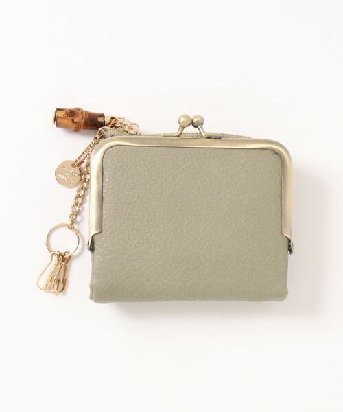 Salon De Ruban サロン ド ルヴァン バンブー引手 がま口ウォレット 財布 Salon De Ruban サロンドルヴァン のファッション通販 Zozotown