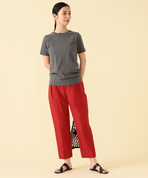 Demi-Luxe BEAMS（デミルクス ビームス）の「AK＋1 / ソフトコットン Tシャツ（Tシャツ/カットソー・レディース・ホワイト/グレー/ブラック・ONE SIZE）」の13枚目の写真