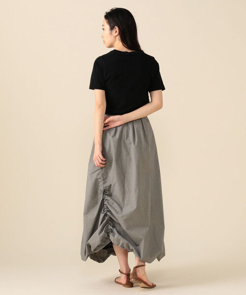 Demi-Luxe BEAMS（デミルクス ビームス）の「AK＋1 / ソフトコットン Tシャツ（Tシャツ/カットソー・レディース・ホワイト/グレー/ブラック・ONE SIZE）」の16枚目の写真