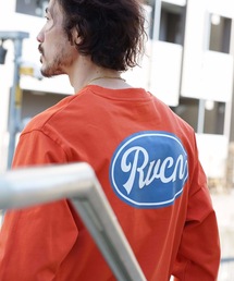 RVCA メンズ  MUD FLAPP LT ロングスリーブＴシャツ【2022年春夏モデル】/ルーカバックプリント長袖ロンT