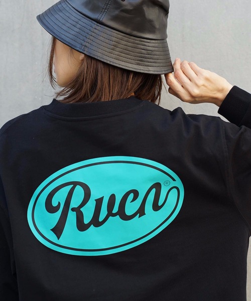 RVCA（ルーカ）の「RVCA メンズ  MUD FLAPP LT ロングスリーブＴシャツ【2022年春夏モデル】/ルーカバックプリント長袖ロンT（Tシャツ/カットソー・メンズ・ホワイト/ブラック/オリーブ/レッド系その他・SMALL/MEDIUM/LARGE）」の3枚目の写真