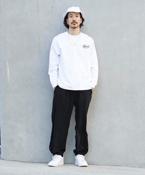 RVCA（ルーカ）の「RVCA メンズ  MUD FLAPP LT ロングスリーブＴシャツ【2022年春夏モデル】/ルーカバックプリント長袖ロンT（Tシャツ/カットソー・メンズ・ホワイト/ブラック/オリーブ/レッド系その他・SMALL/MEDIUM/LARGE）」の13枚目の写真