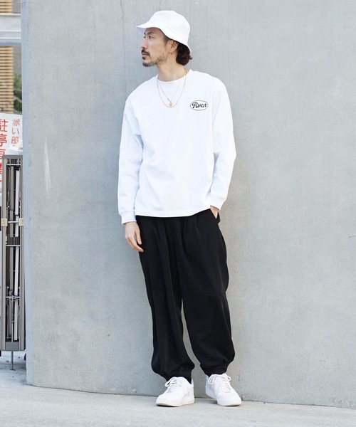 RVCA（ルーカ）の「RVCA メンズ  MUD FLAPP LT ロングスリーブＴシャツ【2022年春夏モデル】/ルーカバックプリント長袖ロンT（Tシャツ/カットソー・メンズ・ホワイト/ブラック/オリーブ/レッド系その他・SMALL/MEDIUM/LARGE）」の14枚目の写真