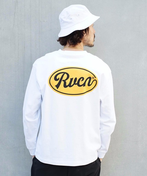 RVCA（ルーカ）の「RVCA メンズ  MUD FLAPP LT ロングスリーブＴシャツ【2022年春夏モデル】/ルーカバックプリント長袖ロンT（Tシャツ/カットソー・メンズ・ホワイト/ブラック/オリーブ/レッド系その他・SMALL/MEDIUM/LARGE）」の18枚目の写真