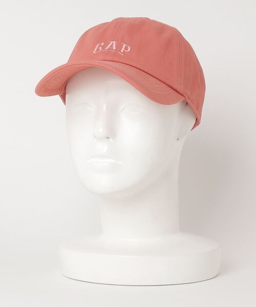 GAP(ギャップ)の「GAPロゴ ベースボールキャップ(キャップ・メンズ・グレー/レッド・ONE SIZE)」の5枚目の写真