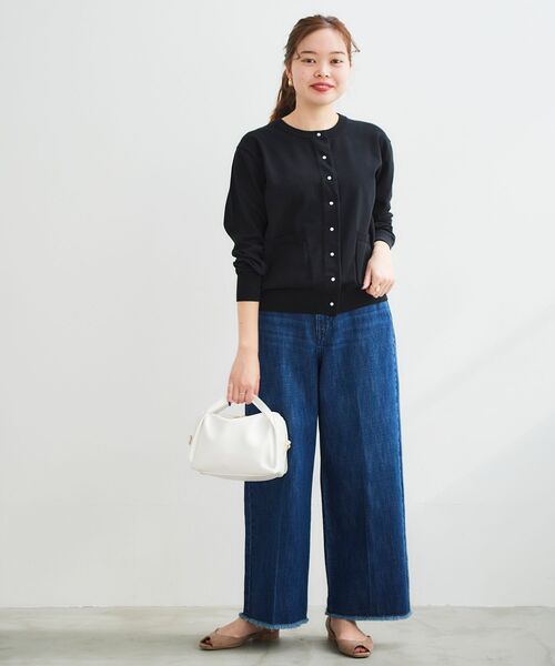 le.coeur blanc（ルクールブラン）の「シュリンク2WAYショルダー（ショルダーバッグ・レディース・ホワイト/サックスブルー・FREE）」の8枚目の写真