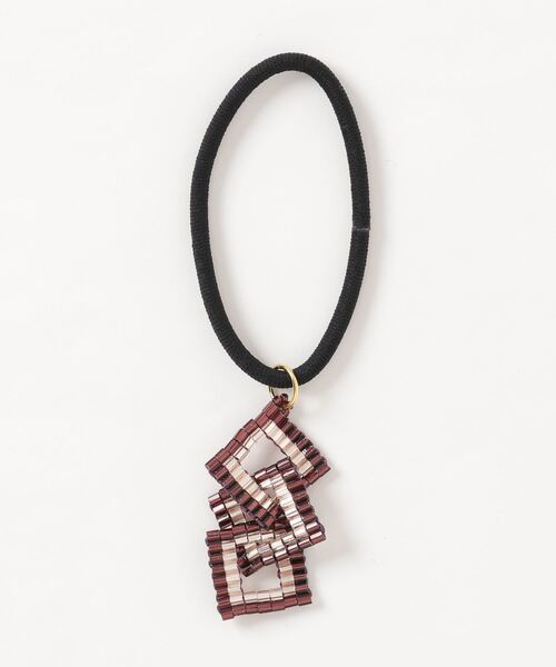 MATSUNO GLASS BEADS（マツノグラスビーズ）の「【MATSUNO GLASS BEADS/松野グラスビーズ】Intelligence Hair Elastic HG12S（ヘアゴム・レディース・ブラック系その他/グレー系その他/ブラウン系その他/ブルー系その他/パープル系その他/シルバー系その他・FREE）」の5枚目の写真