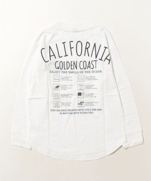 UNDERWRAPS（アンダーラップス）の「【KID’S】バリエーション刺繍ロンT(M3)（Tシャツ/カットソー・キッズ・ホワイト/ブラック/グリーン系その他2/ダークグレー/チャコールグレー/グリーン系その他/ブラック系その他2/ライトグレー/ベージュ系その他/ベージュ/ホワイト系その他3/ホワイト系その他4/ネイビー系2/ホワイト系その他2・160/150/140/130/120）」の21枚目の写真