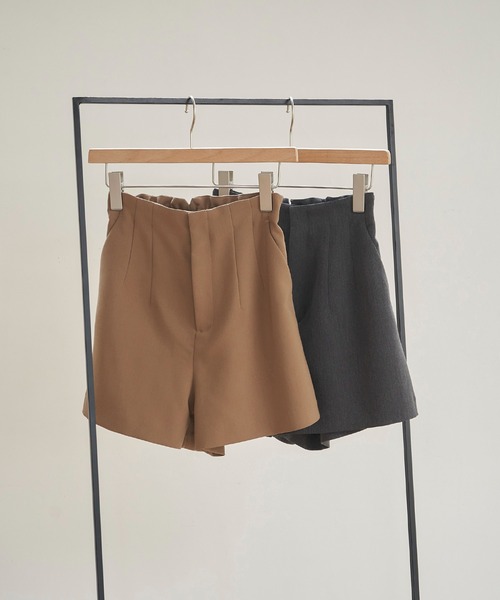 pichud(ピチュダ)の「フレアショートパンツ /ウォッシャブル(その他パンツ・レディース・ブラウン/グレー・M/L)」の18枚目の写真