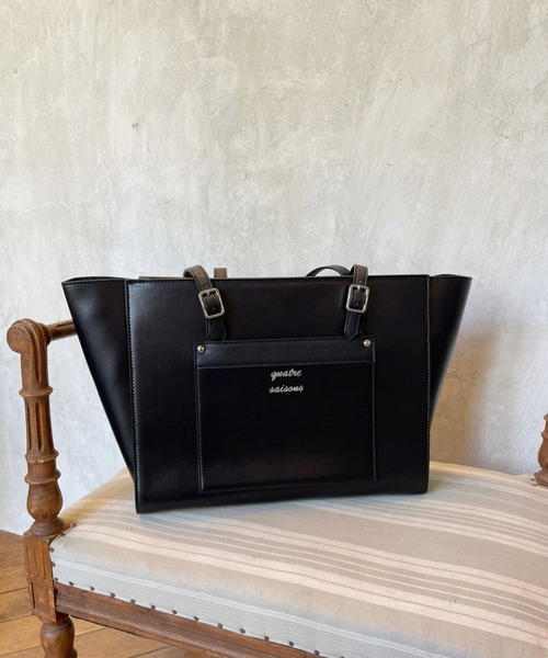 Heather(ヘザー)の「PCケース付きトートBAG 275116(トートバッグ・レディース・ブラック/ブラウン/オフホワイト/ブルー・ONE SIZE)」の3枚目の写真