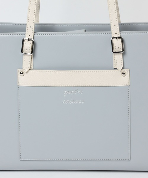 Heather(ヘザー)の「PCケース付きトートBAG 275116(トートバッグ・レディース・ブラック/ブラウン/オフホワイト/ブルー・ONE SIZE)」の12枚目の写真