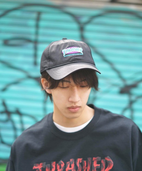 Oval Mag 6p Cap スラッシャー帽子 キャップ キャップ Thrasher スラッシャー のファッション通販 Zozotown