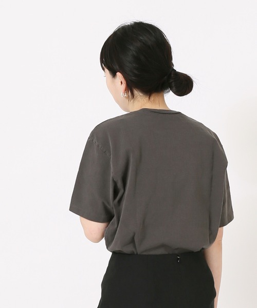 MIXTA（ミクスタ）の「《別注》【MIXTA/ミクスタ】  TABBY KITTEN S/S T-SHIRTS：Tシャツ（Tシャツ/カットソー・レディース・ブラック/ベージュ/ナチュラル・M）」の11枚目の写真