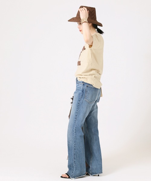 MIXTA（ミクスタ）の「《別注》【MIXTA/ミクスタ】  TABBY KITTEN S/S T-SHIRTS：Tシャツ（Tシャツ/カットソー・レディース・ブラック/ベージュ/ナチュラル・M）」の21枚目の写真