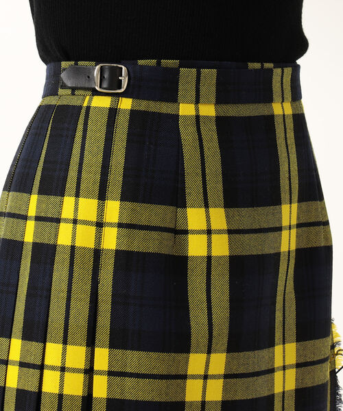 O'NEIL of DUBLIN（オニールオブダブリン）の「O’NEIL OF DUBLIN / INISHBIGGLE ISLAND ロング キルトスカート（スカート・レディース・イエロー・8/10/12）」の16枚目の写真
