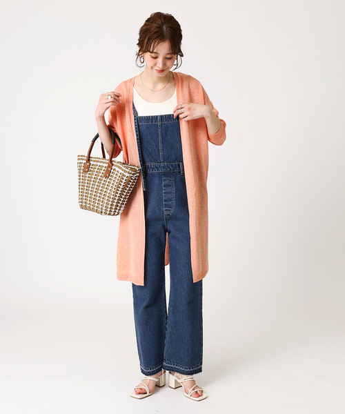 B.C STOCK(ベーセーストック)の「レビータ ロングカーディガン(カーディガン/ボレロ・レディース・ホワイト/ライトグレー/ブラウン/オレンジ・FREE)」の19枚目の写真