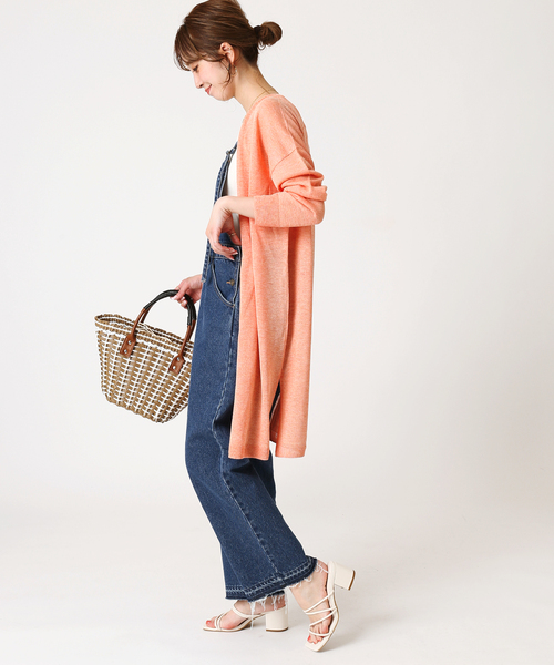 B.C STOCK(ベーセーストック)の「レビータ ロングカーディガン(カーディガン/ボレロ・レディース・ホワイト/ライトグレー/ブラウン/オレンジ・FREE)」の21枚目の写真