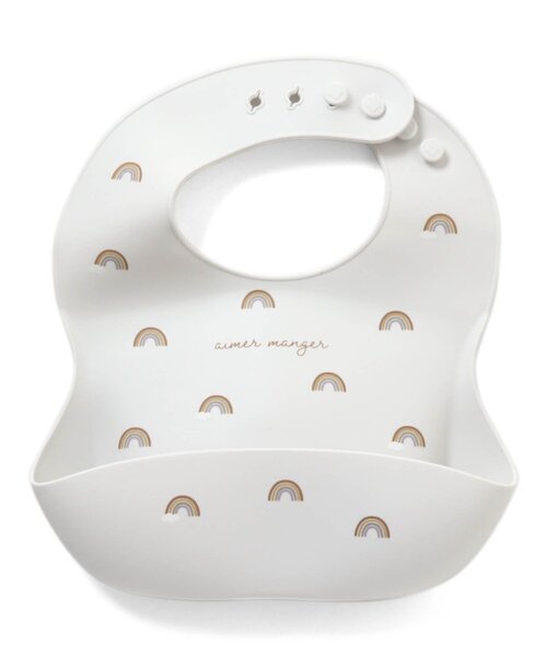 apres les cours（アプレレクール）の「バラエティシリコンビブ（マグ/哺乳瓶/お食事グッズ・キッズ・ブラウン/イエロー/アイボリー/その他3/ミント/ピンク・90）」の2枚目の写真