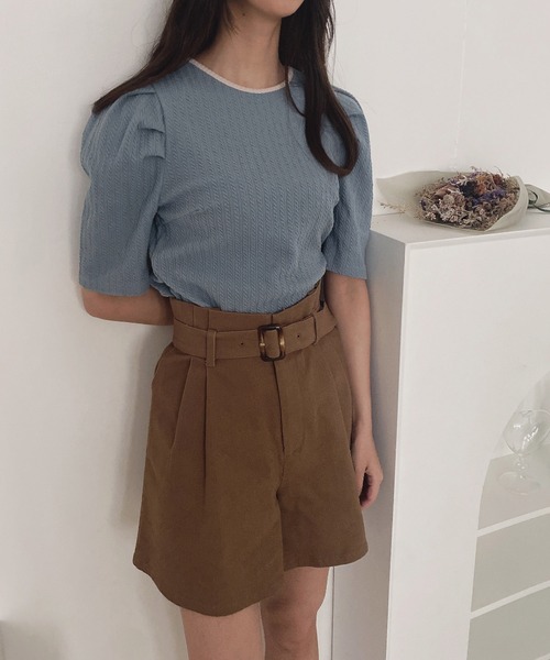 ADIRA（アディラ）の「前後２ウェイカットJQトップス（その他トップス・レディース・ブラック/サックスブルー/ピンク・MEDIUM）」の8枚目の写真