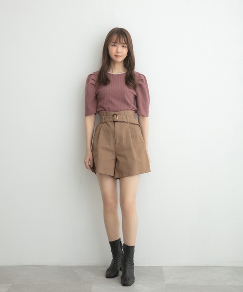 ADIRA（アディラ）の「前後２ウェイカットJQトップス（その他トップス・レディース・ブラック/サックスブルー/ピンク・MEDIUM）」の15枚目の写真