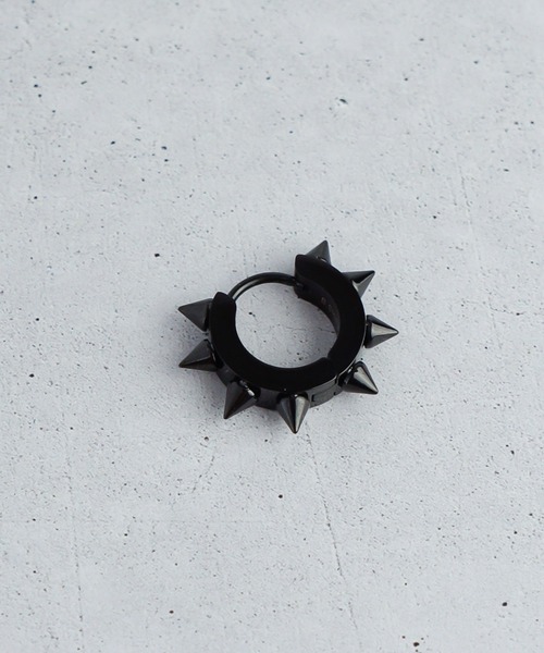 ieLS(イエルズ)の「金属アレルギー対応「ieLS」ステンレス Stainless Steel デザインフープピアス(ピアス(片耳用)・メンズ・その他1/その他3/その他2/その他4・ONE SIZE)」の7枚目の写真