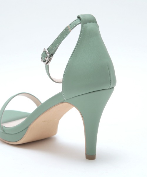 UR'S（ユアーズ）の「ｱﾝｸﾙｽﾄﾗｯﾌﾟﾋｰﾙｻﾝﾀﾞﾙ（サンダル・レディース・ブラック/ベージュ/ブルー/グリーン/ネイビー・LL/S/M/L）」の13枚目の写真