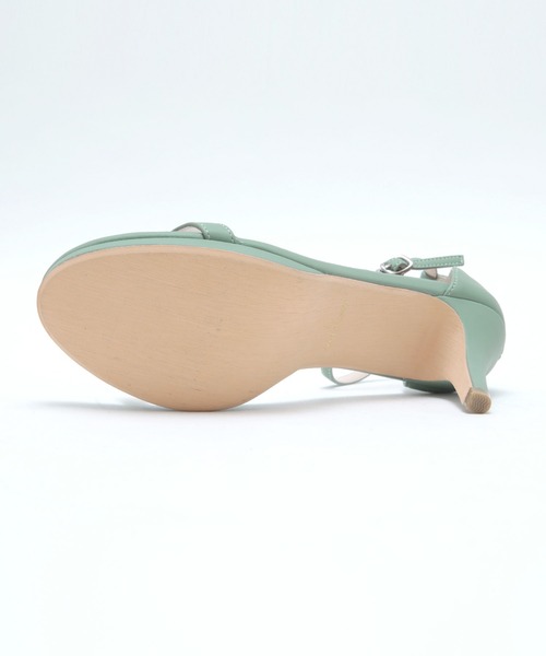 UR'S（ユアーズ）の「ｱﾝｸﾙｽﾄﾗｯﾌﾟﾋｰﾙｻﾝﾀﾞﾙ（サンダル・レディース・ブラック/ベージュ/ブルー/グリーン/ネイビー・LL/S/M/L）」の14枚目の写真