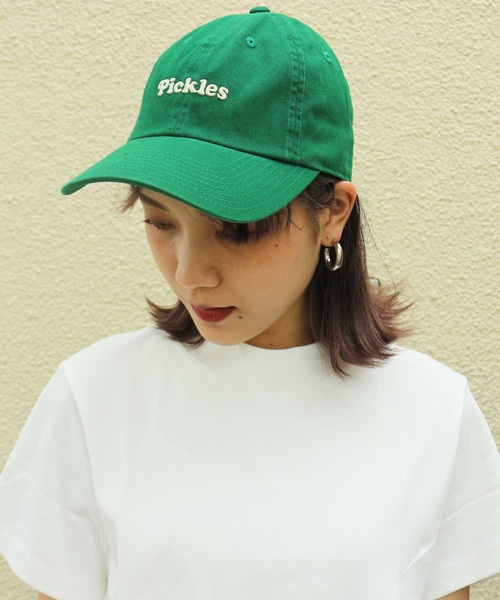AMERICAN NEEDLE（アメリカンニードル）の「LAIDBACK / American Needle Foodie Slouch CAP AN ORIGINAL（キャップ・レディース・レッド/イエロー/ライトグリーン/グリーン/アイボリー・FREE）」の3枚目の写真