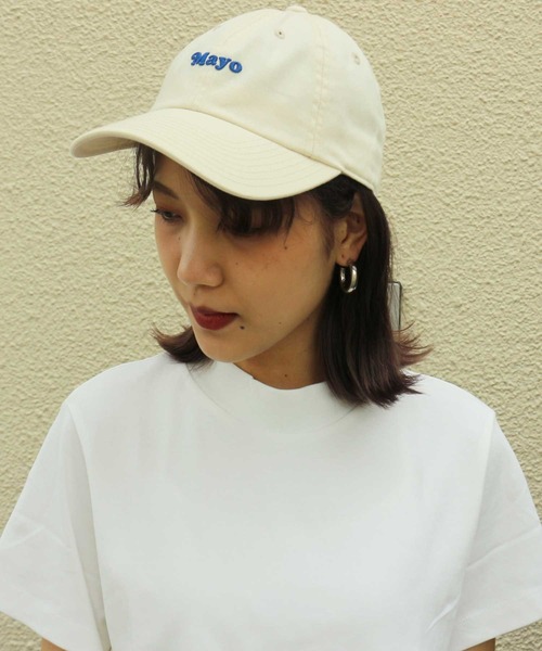 AMERICAN NEEDLE（アメリカンニードル）の「LAIDBACK / American Needle Foodie Slouch CAP AN ORIGINAL（キャップ・レディース・レッド/イエロー/ライトグリーン/グリーン/アイボリー・FREE）」の2枚目の写真