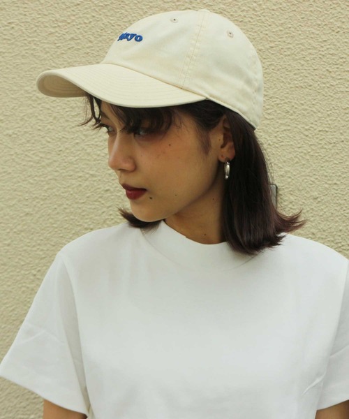 AMERICAN NEEDLE（アメリカンニードル）の「LAIDBACK / American Needle Foodie Slouch CAP AN ORIGINAL（キャップ・レディース・レッド/イエロー/ライトグリーン/グリーン/アイボリー・FREE）」の7枚目の写真