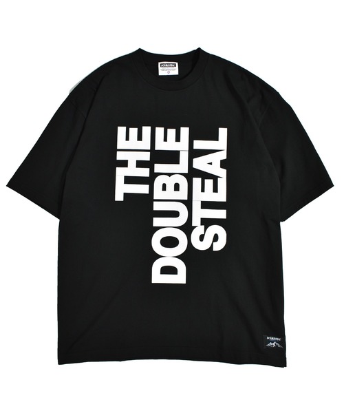 DOUBLE STEAL（ダブルスティール）の「THE DOUBLE STEAL 半袖Tシャツ（Tシャツ/カットソー・メンズ・ホワイト/ダークブラウン/ブラック・MEDIUM/LARGE/X-LARGE）」の3枚目の写真