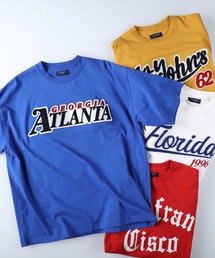 BACK NUMBER | 【BACK NUMBER】刺繍カレッジＴシャツ(Tシャツ/カットソー)