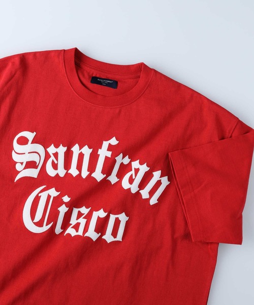 BACK NUMBER（バックナンバー）の「【BACK NUMBER】刺繍カレッジＴシャツ（Tシャツ/カットソー・メンズ・レッド/ブルー/ホワイト/イエロー・S/XL/M/L）」の11枚目の写真