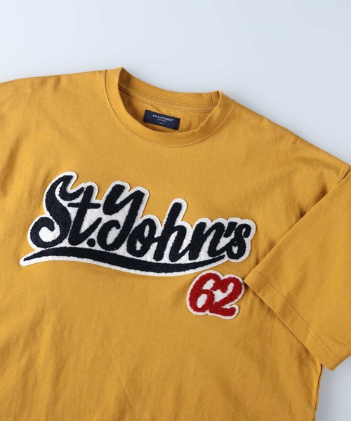 BACK NUMBER（バックナンバー）の「【BACK NUMBER】刺繍カレッジＴシャツ（Tシャツ/カットソー・メンズ・レッド/ブルー/ホワイト/イエロー・S/XL/M/L）」の13枚目の写真