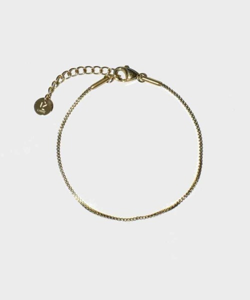LHME（エルエイチエムイー）の「【WEB限定】”Gleam”ベネチアンチェーンブレスレット/サージカルステンレス（金属アレルギー対応）【LHME / エルエイチエムイー】（ブレスレット・レディース・ゴールド/シルバー・ONE SIZE）」の2枚目の写真