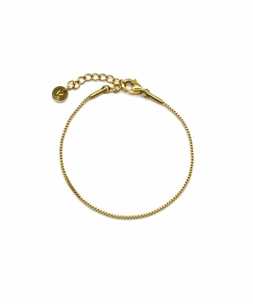 LHME（エルエイチエムイー）の「【WEB限定】”Gleam”ベネチアンチェーンブレスレット/サージカルステンレス（金属アレルギー対応）【LHME / エルエイチエムイー】（ブレスレット・レディース・ゴールド/シルバー・ONE SIZE）」の3枚目の写真