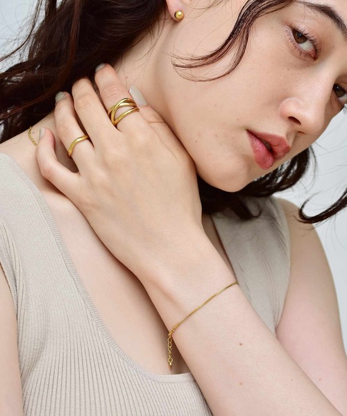 LHME（エルエイチエムイー）の「【WEB限定】”Gleam”ベネチアンチェーンブレスレット/サージカルステンレス（金属アレルギー対応）【LHME / エルエイチエムイー】（ブレスレット・レディース・ゴールド/シルバー・ONE SIZE）」の19枚目の写真