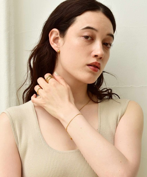 LHME（エルエイチエムイー）の「【WEB限定】”Gleam”ベネチアンチェーンブレスレット/サージカルステンレス（金属アレルギー対応）【LHME / エルエイチエムイー】（ブレスレット・レディース・ゴールド/シルバー・ONE SIZE）」の21枚目の写真