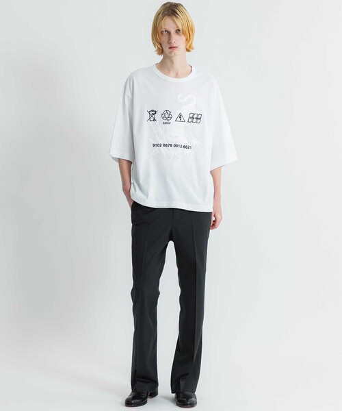 SHAREEF（シャリーフ）の「STUDIOUS別注 EMBROIDERY BIG TEE（T