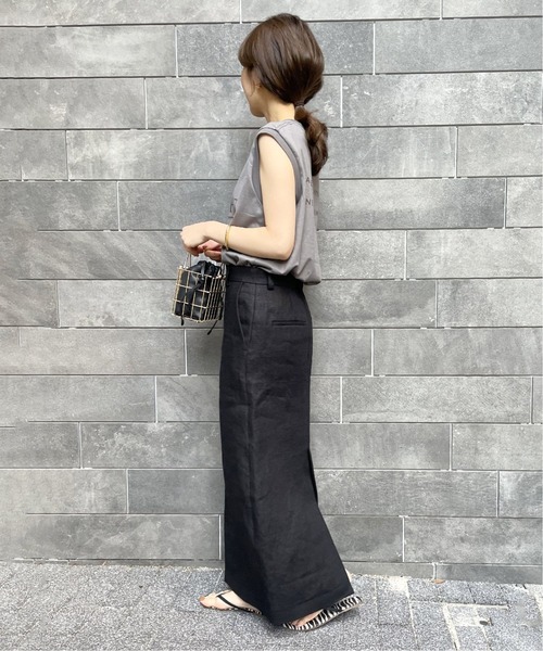 plage（プラージュ）の「【R'IAM】マスキュリン タイトスカート