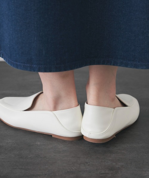 Libra Cue（リブラ キュー）の「2wayスリッポン（スリッポン・レディース・ホワイト/ブラック・S/M/L）」の17枚目の写真