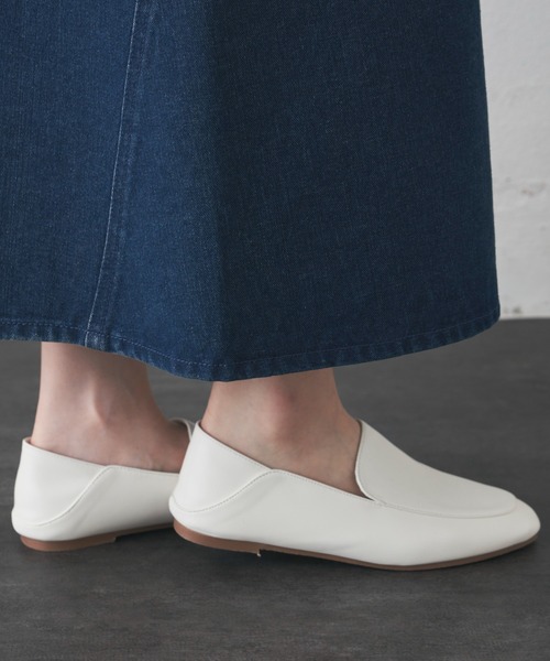 Libra Cue（リブラ キュー）の「2wayスリッポン（スリッポン・レディース・ホワイト/ブラック・S/M/L）」の7枚目の写真